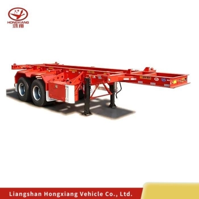 20FT 45FT Esqueleto Semi 40FT Container Esqueleto Chassis Trailer com Multi-link Tipo