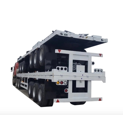 1 ano Serviço pós-venda 3 eixos Esqueleto Chassis Camião Container Trailers