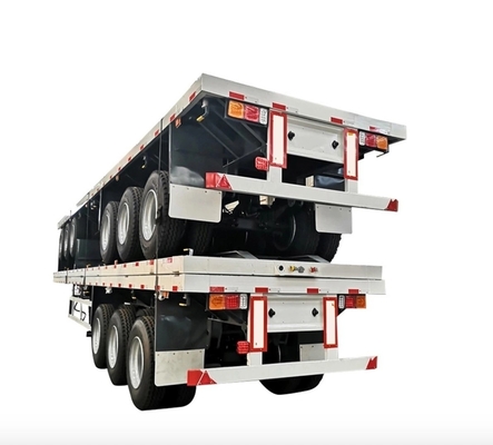 1 ano Serviço pós-venda 3 eixos Esqueleto Chassis Camião Container Trailers