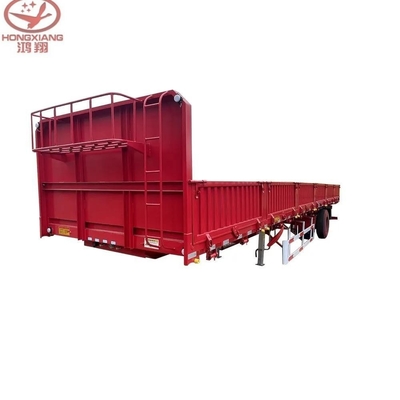 13m 12,5m Parede lateral Semi-reboque com 1820 mm de piso e ABS sistema de travagem anti-bloqueio