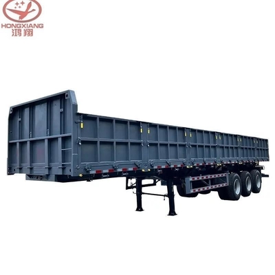 2 eixos 50t 60t 80t Semi-reboque para transporte de animais e plantas