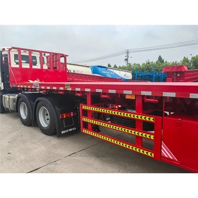 Container Lock 20FT 40FT Container Frame Skeleton Semi-trailer com capacidade de 5,5 toneladas