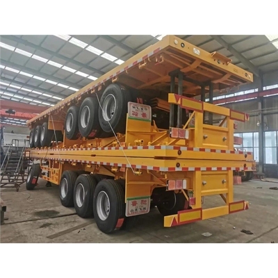 Container Lock 20FT 40FT Container Frame Skeleton Semi-trailer com capacidade de 5,5 toneladas