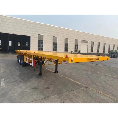 Container de esqueleto de 20 ft semi-reboque e cor personalizável para o mercado internacional