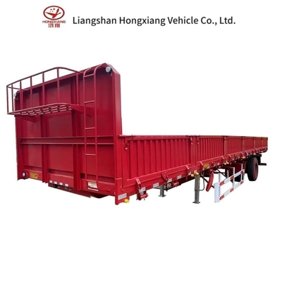 3 eixos 40t Parede lateral semi-reboque Parede lateral caminhão reboque para suas soluções de logística