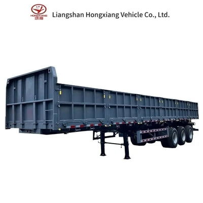 Reboque de transporte de mercadorias de 1820 mm com sistema de travagem antibloqueio ABS e porta cercada