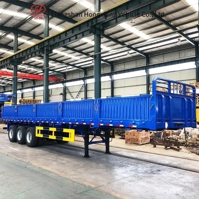 Reboque de transporte de mercadorias de 1820 mm com sistema de travagem antibloqueio ABS e porta cercada
