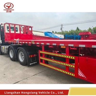 2 eixos 40FT Container Semi-trailer com sistema de travagem de dupla linha e personalização