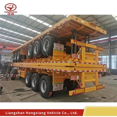 2 eixos 40FT Container Semi-trailer com sistema de travagem de dupla linha e personalização