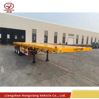 2 eixos 40FT Container Semi-trailer com sistema de travagem de dupla linha e personalização