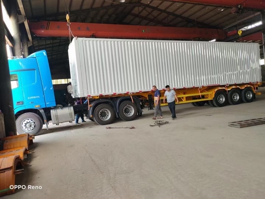 Camionette Com asa aberta, semirreboque de aço, veículo de transporte de asa voadora