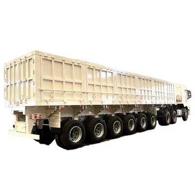 Tipo de braço cruzado de 6 eixos 100 toneladas Semi-reboque de vedação de carga pesada EHL9400TPB para longo prazo