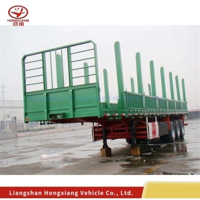 3 eixos 40FT Container Chassis de aço personalizável Esqueleto de ganso Semi-trailer de caminhão