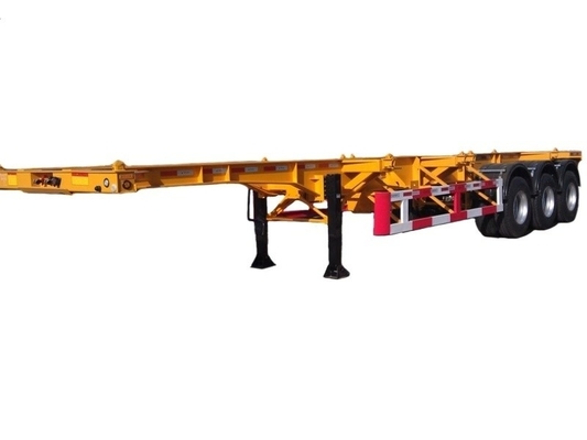 Serviço pós-venda de 1 ano Chassis de camião de 40 pés Semi-remolque com eixo Fuwa