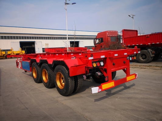Serviço pós-venda de 1 ano Chassis de camião de 40 pés Semi-remolque com eixo Fuwa