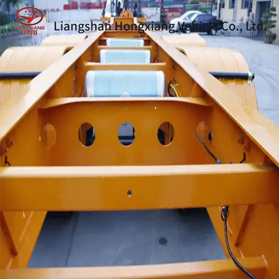 40FT Tri-Axle Container Skeleton Semitrailer Personalização para transporte de contêineres