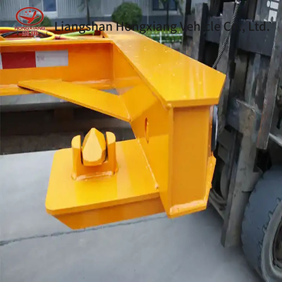 Venda personalizada Chassis Skeleton Container Skeleton Semi-trailer com 1820 mm de banda de rolamento