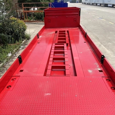 Sistema de travagem antibloqueio ABS Semirreboque plano de aço de 3 eixos para transporte