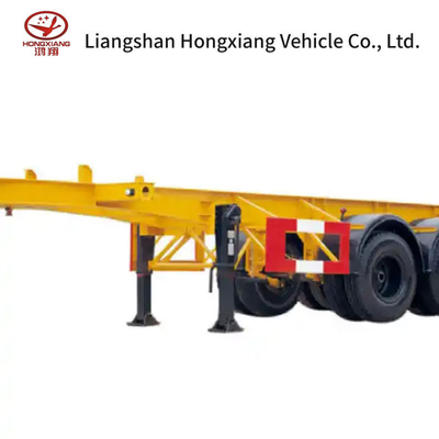Esqueleto Semi-reboque Container Chassis Reboque para Reboque Tração de Reboque 1820mm Cor