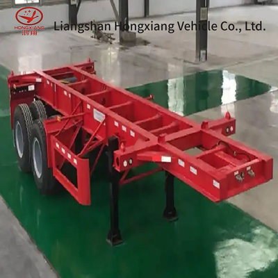 Container Skeleton Bulk Cement Semi-Trailer Adequado para Várias Indústrias
