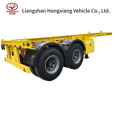Sistema de travagem antibloqueio ABS Container Skeleton Trailer/Flatbed Semi-Trailers 5,5 toneladas