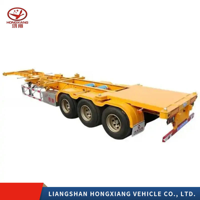 Tractor Trailers Container Chassis Skeleton Truck Semi-trailer com banda de rodagem 1820mm