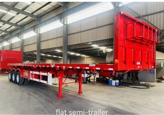 Reboque de camião de 60 toneladas e 3/4 eixos para não-containers de auto-dumping