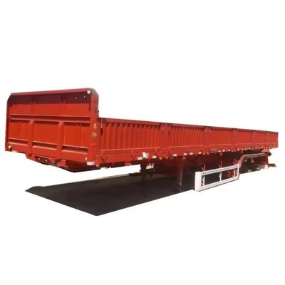 Reboque de camião de 60 toneladas e 3/4 eixos para não-containers de auto-dumping