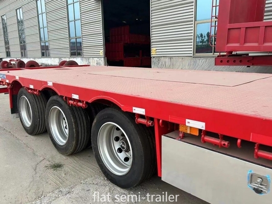 Reboque de camião de 60 toneladas e 3/4 eixos para não-containers de auto-dumping