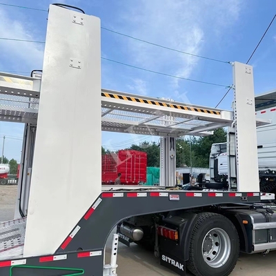 Veículo de carga de dois eixos Semirreboque para transporte de produtos comerciais