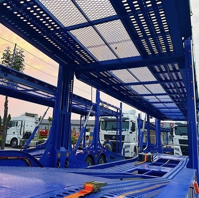2 eixos 80 toneladas de transporte de automóveis caminhão de transporte de peso médio