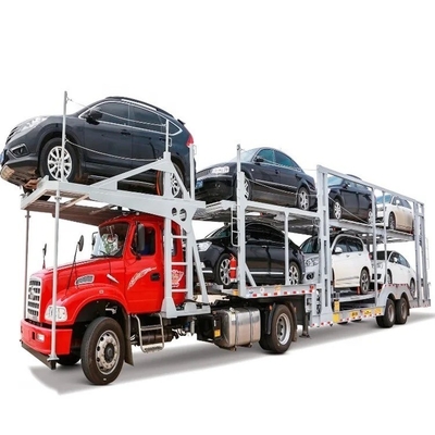EHL9400Z Reboque de transporte de veículos de dois andares de dois eixos Semi-reboque com banda de rodagem de 1820 mm