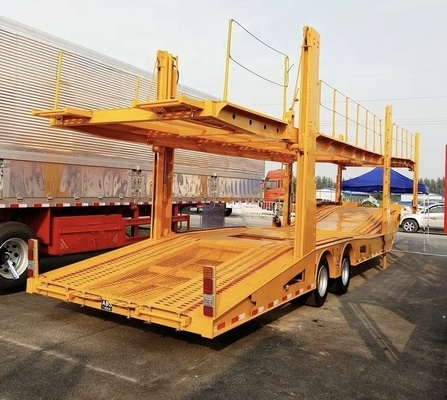 EHL9400Z Reboque de transporte de veículos de dois andares de dois eixos Semi-reboque com banda de rodagem de 1820 mm