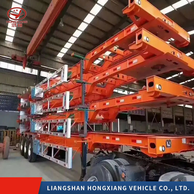 Vende directamente chassis de contentores, reboques esqueleto com sistemas de suspensão multi-link