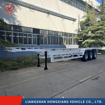 2/3/4 Eixo Container Chassis Esqueleto Semi-remolque para transporte personalizado
