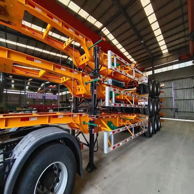 8/12/16 Pneus Container Side Lifter de carga média para Containers Esqueleto de autocarregamento