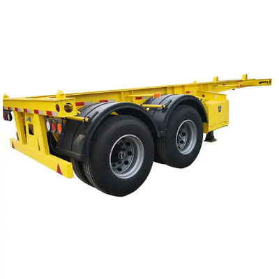 8/12/16 Número de pneu Container Chassis 2 eixos Container de embarque Skeleton Trailer com 1