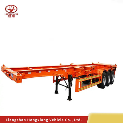 Esqueleto vedação contêiner carro transportador de lixo semi-reboque caminhão semi-reboque em cores