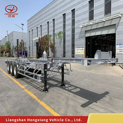 Esqueleto vedação contêiner carro transportador de lixo semi-reboque caminhão semi-reboque em cores