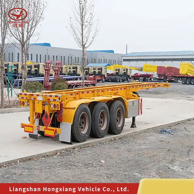 Venda Container Skeleton Trailer Skeletal Chassis Truck Truck para piso 1820mm