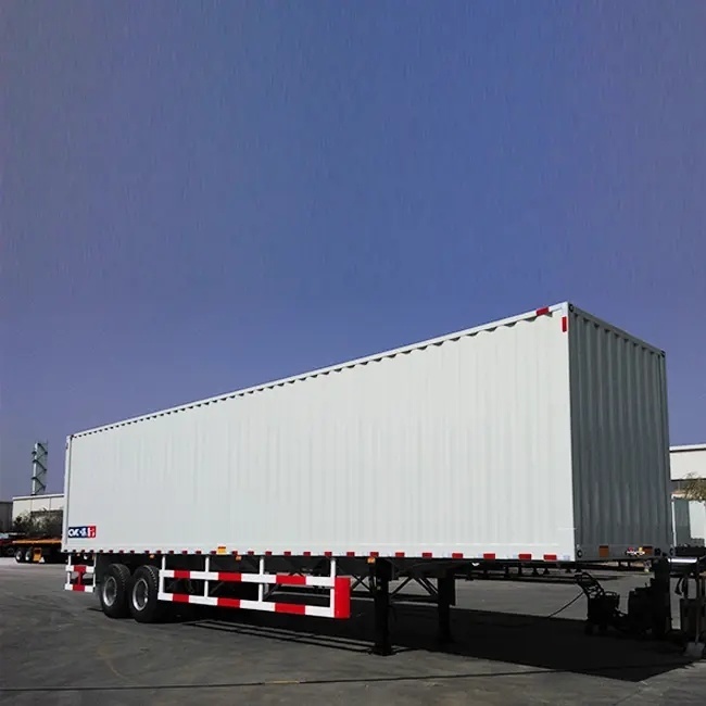 China′s Hot 3-4 Box Semi-Trailer Express Transport Trailer